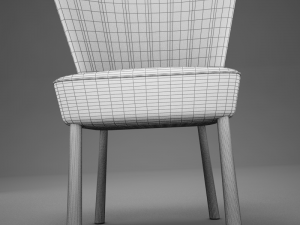 old modern chair 3D Model