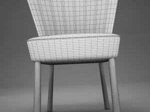 old modern chair 3D Model