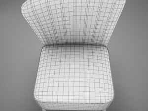 old modern chair 3D Model