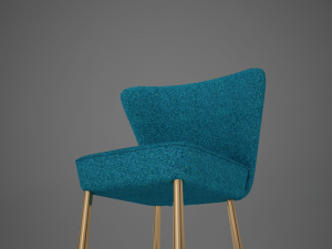 old modern chair 3D Model