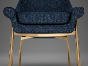 old modern chair Modello 3D