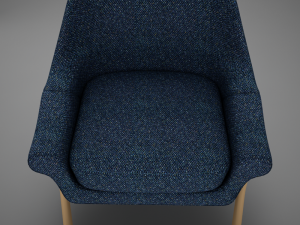 old modern chair Modello 3D