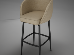 hd modern bar stoolmax 3D Model