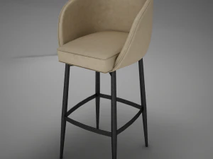 hd modern bar stoolmax 3D Model