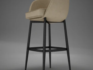hd modern bar stoolmax 3D Model