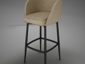 hd modern bar stoolmax 3D Model