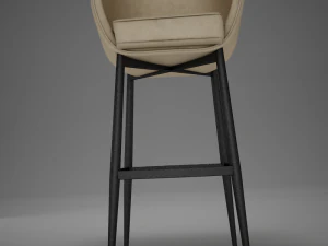hd modern bar stoolmax 3D Model