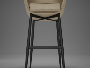 hd modern bar stoolmax 3D Model