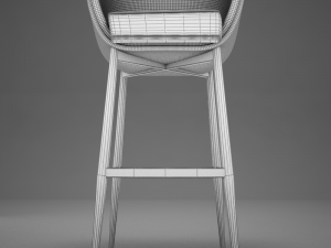 hd modern bar stoolmax 3D Model