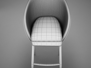 hd modern bar stoolmax 3D Model