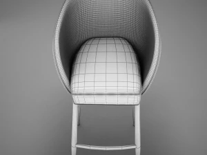 hd modern bar stoolmax 3D Model