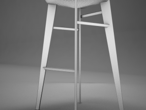 modern kitchen chair Modello 3D