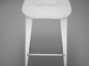 modern kitchen chair Modello 3D
