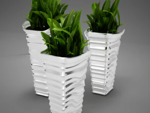 plant living tall 3D Model