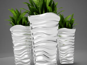 plant living tall 3D Model