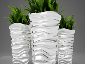 plant living tall 3D Model