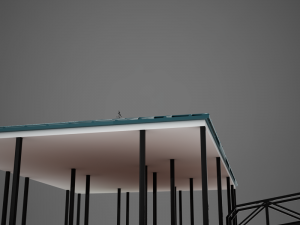 hd small harbor dock 3Dモデル