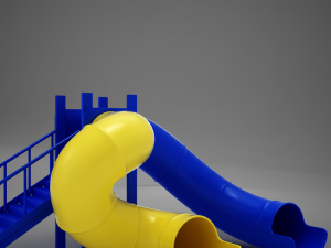 hd playground slide 3D Модель