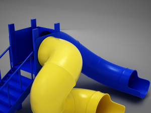 hd playground slide 3D Модель