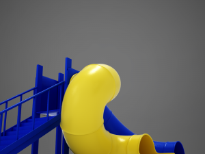 hd playground slide 3D Модель