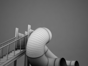 hd playground slide 3D Модель