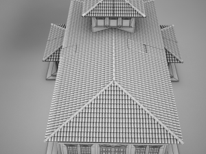 high def latin church 3Dモデル
