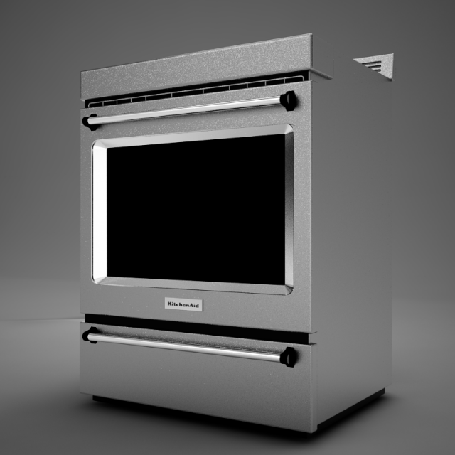 hd stove oven Model 3D .c4d .max .obj .3ds .fbx .stl .blend 
