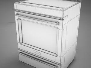 hd stove oven Model 3D