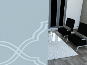 high def classic living room 10 model 3D Model