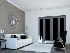 high def classic living room 10 model 3D Model
