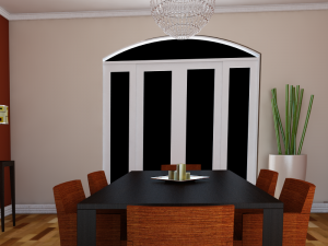 dinning set 7 3D Model