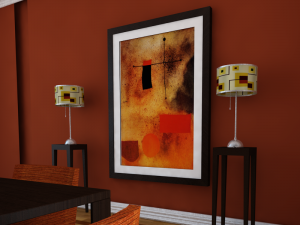 dinning set 7 3D Model