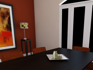 dinning set 7 3D Model