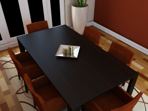 dinning set 7 3D Model