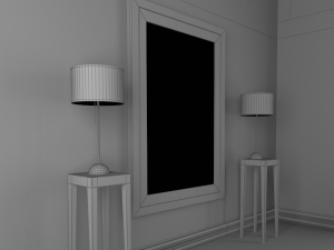 dinning set 7 3D Model