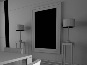 dinning set 7 3D Model