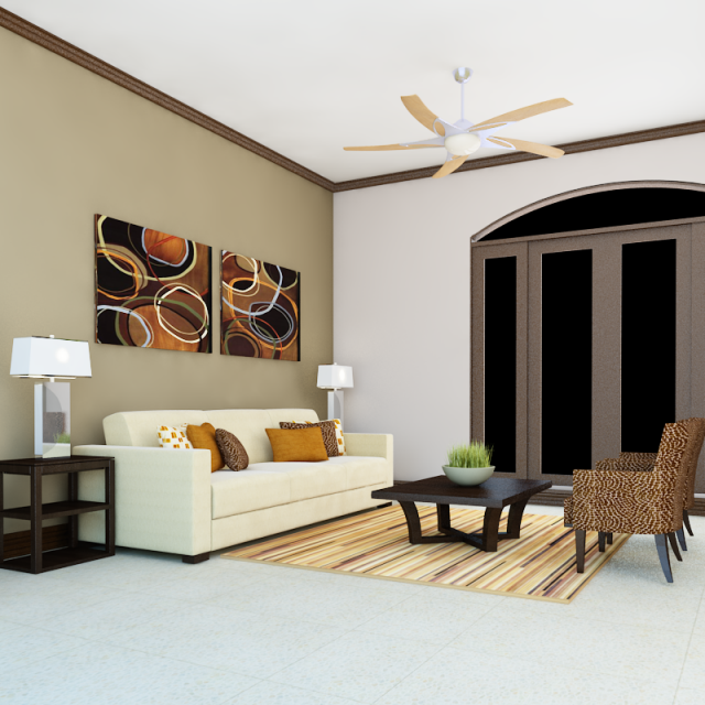 3d high def classic living room 4 Modelo 3D .c4d .max .obj .3ds .fbx .stl .blend 