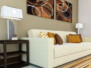 3d high def classic living room 4 Modelo 3D