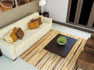 3d high def classic living room 4 Modelo 3D