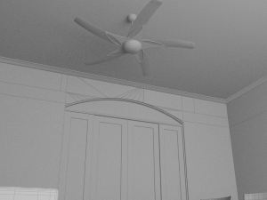 3d high def classic living room 4 Modelo 3D