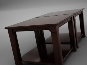 3d classic wood coffee table 3D Модель