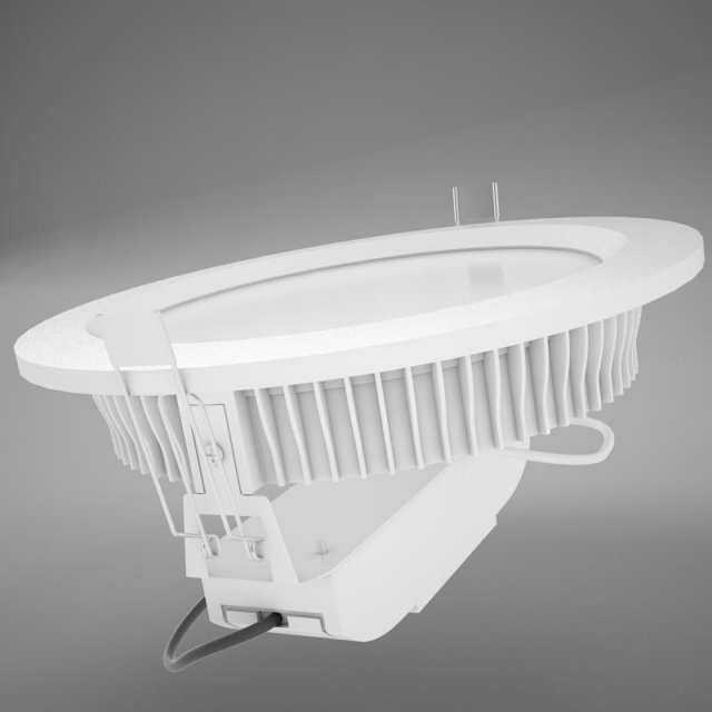 led downlight rdl Modelo 3D .c4d .max .obj .3ds .fbx .stl .blend 