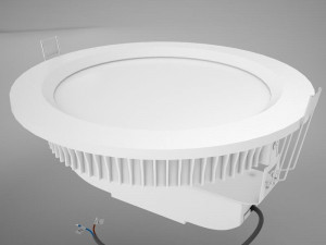 led downlight rdl Modelo 3D