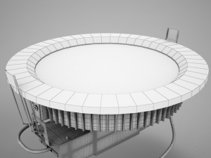 led downlight rdl Modelo 3D