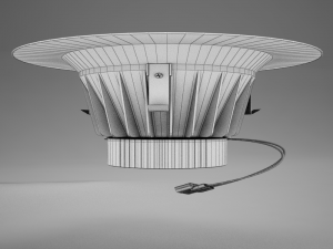 led downlight 9w 3d 3D मॉडल