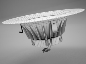 led downlight 9w 3d 3D मॉडल