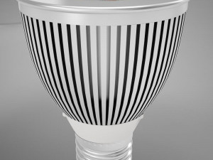 par 20 hd led light bulb model 3D Model