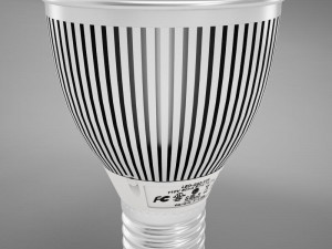 par 20 hd led light bulb model 3D Model