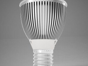 par 20 hd led light bulb model 3D Model