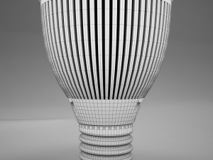 par 20 hd led light bulb model 3D Model